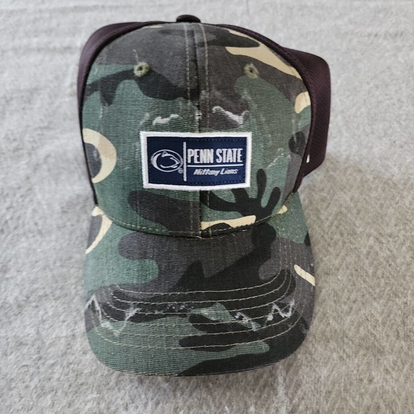 Penn State Adjustable Camo Hat Russell Brand - Picture 1 of 4